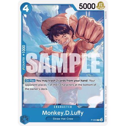 Monkey.D.Luffy (P-055) (Reprint) (P-055) - Premium Booster -The Best-