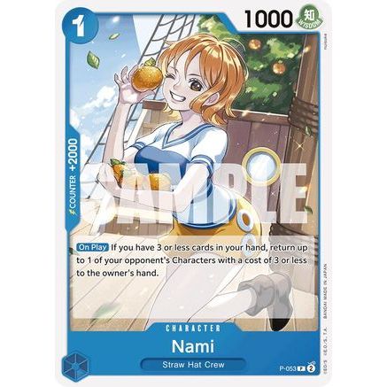 Nami (P-053) (Reprint) (P-053) - Premium Booster -The Best-