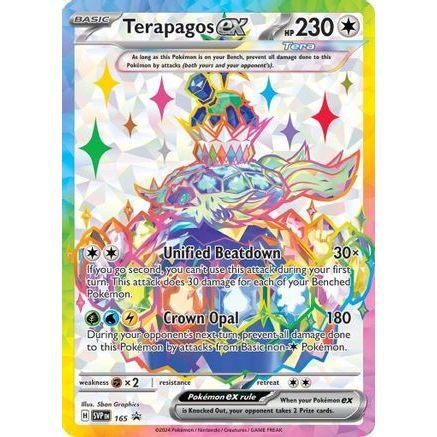 Terapagos ex - 165 165 - SV Scarlet & Violet Promo Cards Holofoil