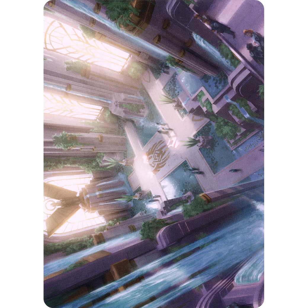 Spara's Headquarters // Spara's Headquarters (ASNC-036) - New Capenna Art Series (Borderless) Foil