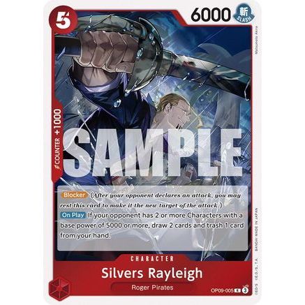 Silvers Rayleigh (OP09-005) - Emperors in the New World Foil