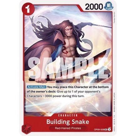 Building Snake (OP09-008) - Emperors in the New World