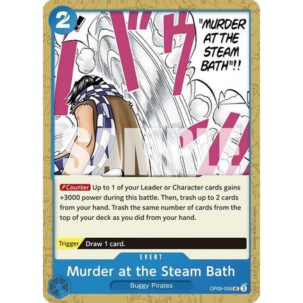 Murder at the Steam Bath (OP09-059) - Emperors in the New World
