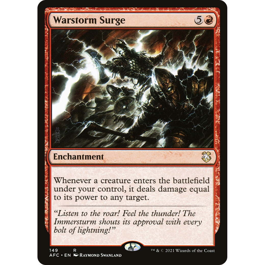 Warstorm Surge (AFC-149) - Forgotten Realms Commander