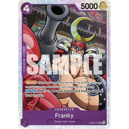 Franky (OP09-072) - Emperors in the New World Foil