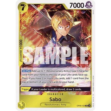 Sabo (104) (OP09-104) - Emperors in the New World Foil