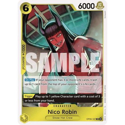 Nico Robin (107) (OP09-107) - Emperors in the New World Foil