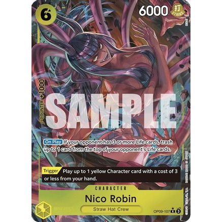 Nico Robin (107) (Parallel) (OP09-107) - Emperors in the New World Foil