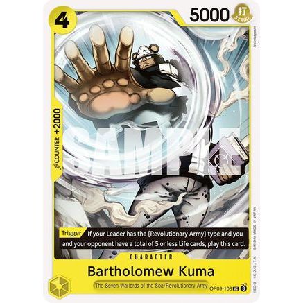 Bartholomew Kuma (OP09-108) - Emperors in the New World