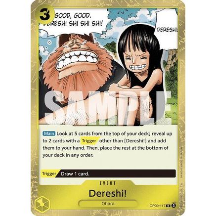 Dereshi! (OP09-117) - Emperors in the New World Foil
