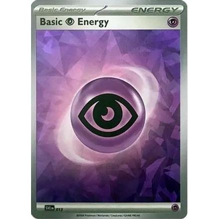 Basic Psychic Energy (Cracked Ice Holo) 13 - SV07 Stellar Crown Holofoil
