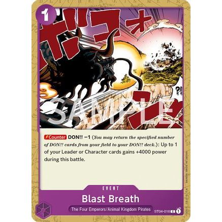 Blast Breath (ST04-016) - Revision Pack Cards