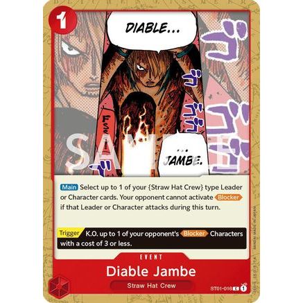 Diable Jambe (ST01-016) - Revision Pack Cards