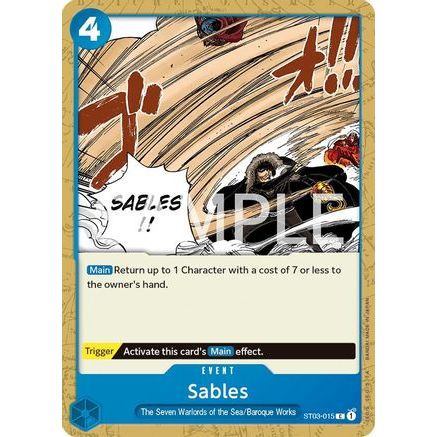 Sables (ST03-015) - Revision Pack Cards