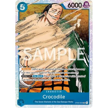 Crocodile (003) (ST03-003) - Revision Pack Cards