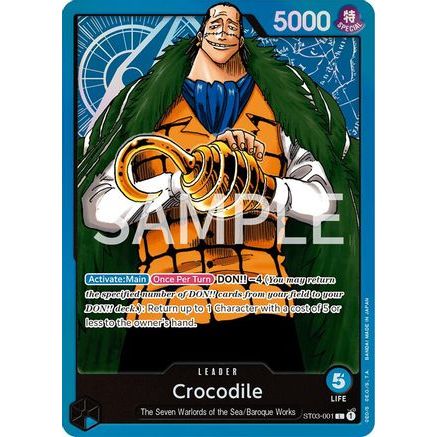 Crocodile (001) (ST03-001) - Revision Pack Cards