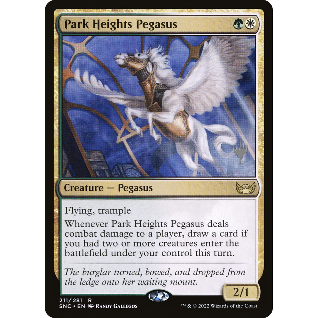 Park Heights Pegasus (PPSNC-211) - Streets of New Capenna Promos Foil