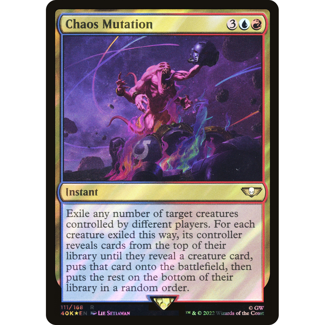 Chaos Mutation (40K-111) - Warhammer 40,000 Commander Foil