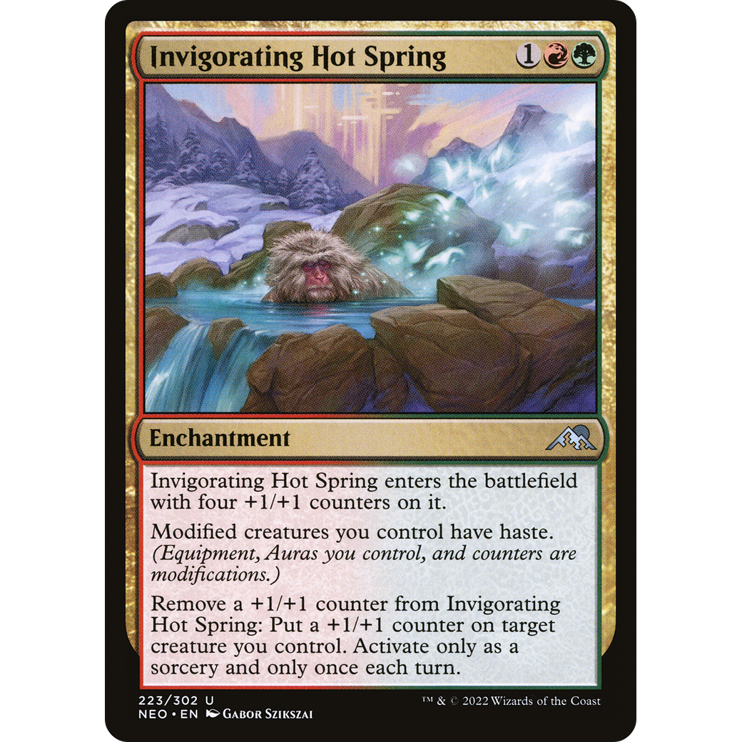Invigorating Hot Spring (NEO-223) - Kamigawa: Neon Dynasty
