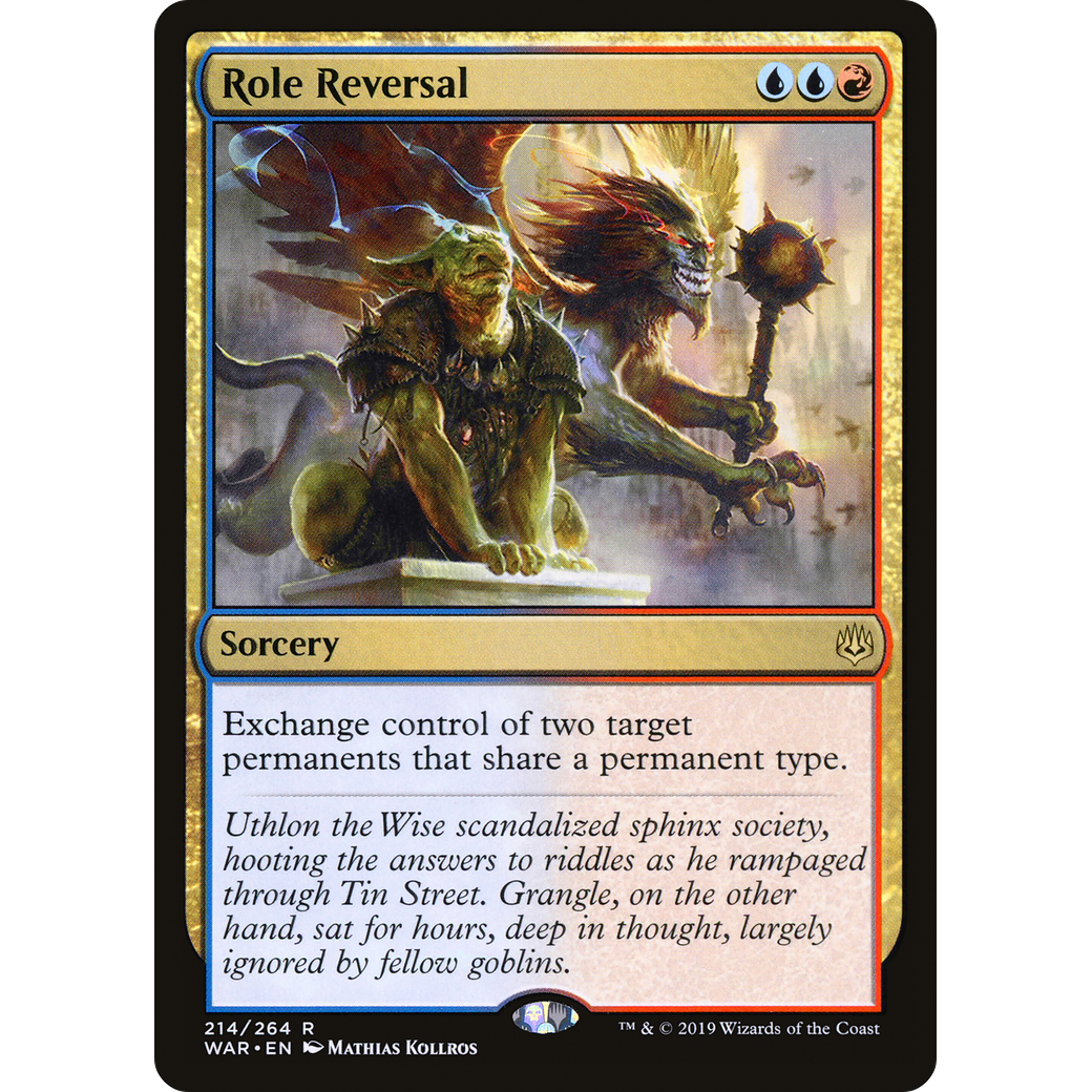 Role Reversal (WAR-214) - War of the Spark Foil