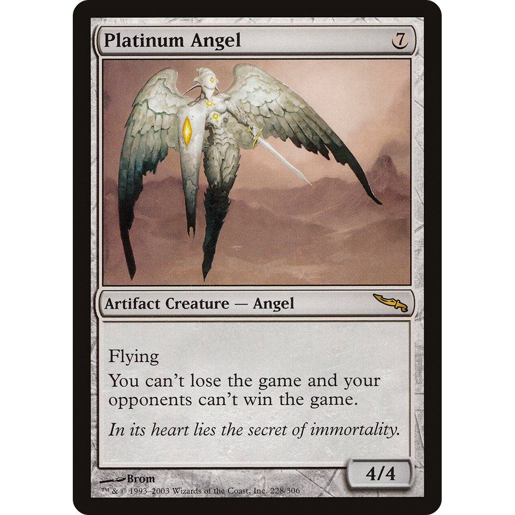 Platinum Angel (MRD-228) - Mirrodin