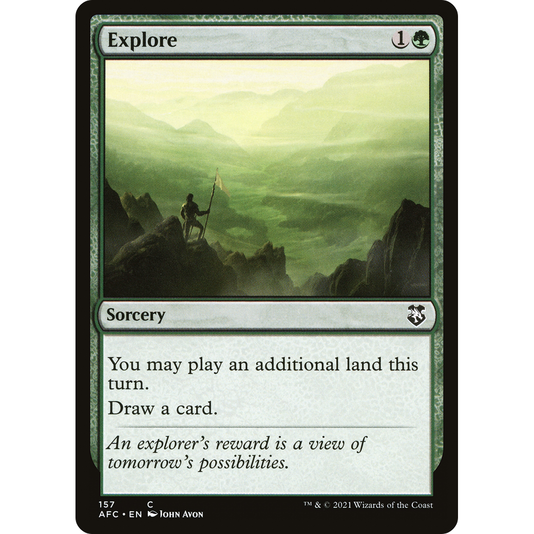 Explore (AFC-157) - Forgotten Realms Commander