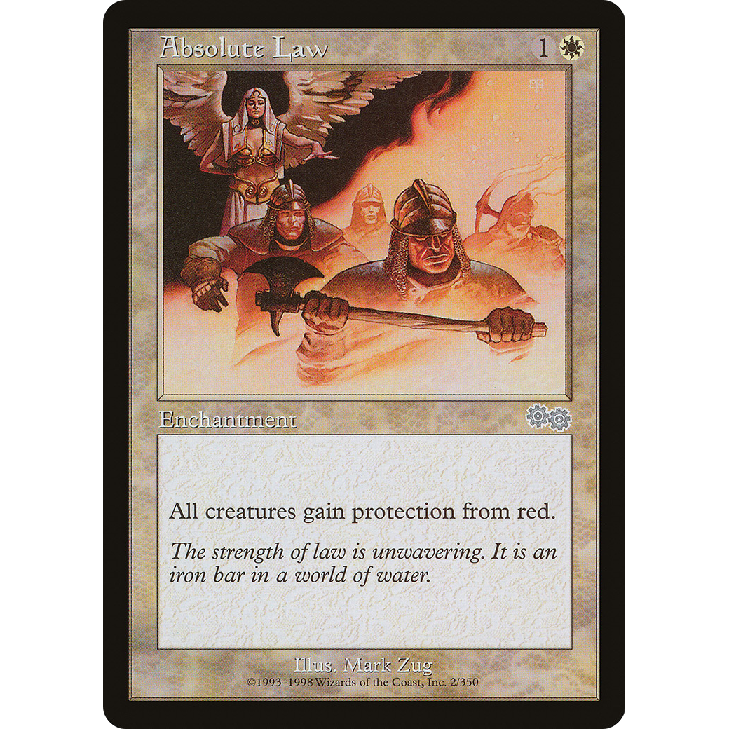 Absolute Law (USG-002) - Urza's Saga