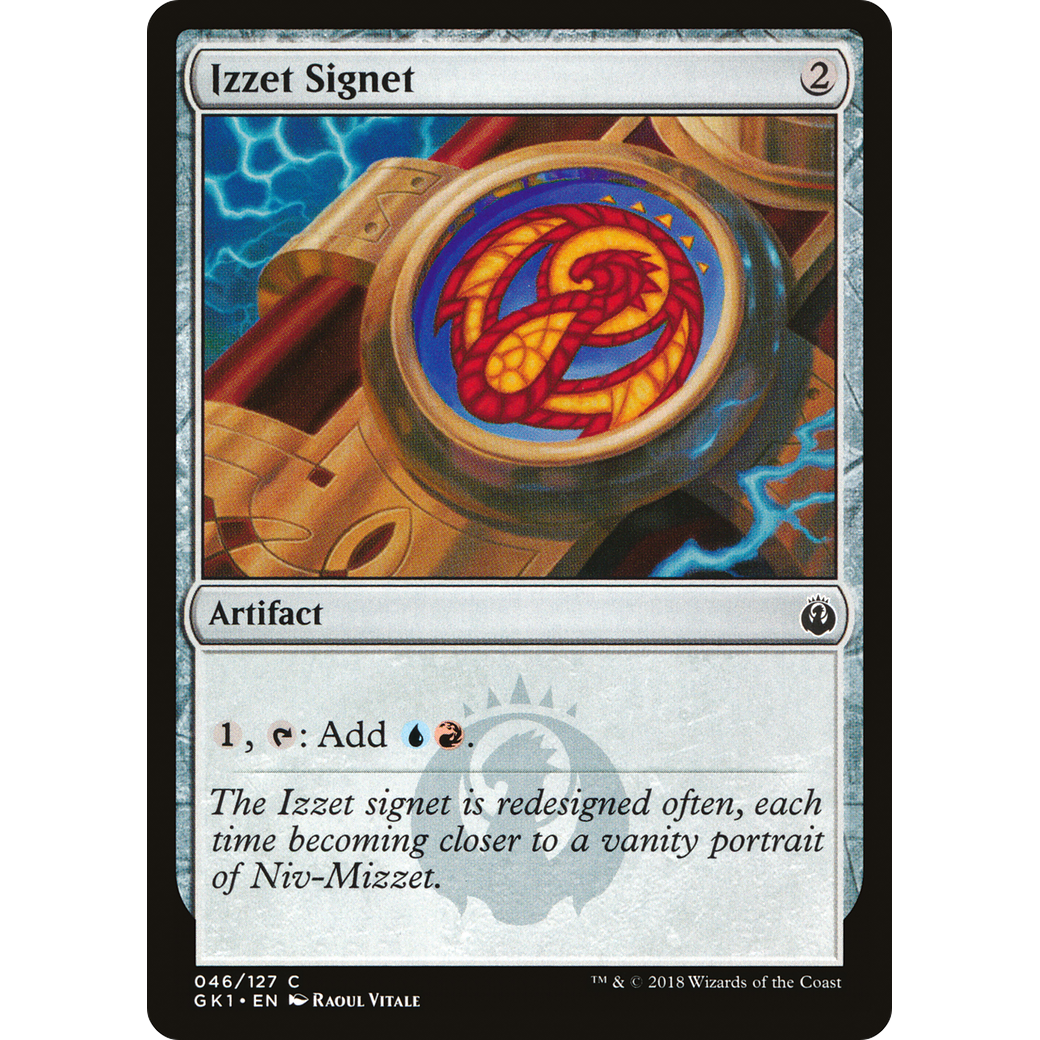 Izzet Signet (GR1-046) - GRN Guild Kit