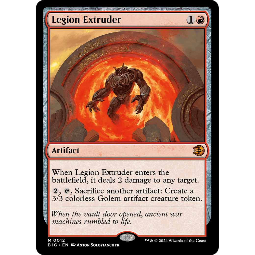 Legion Extruder (BIG-012) - The Big Score Foil