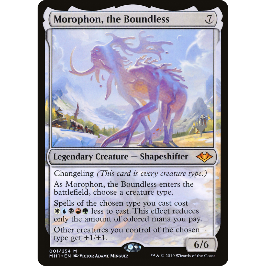 Morophon, the Boundless (PPMID-001) - Modern Horizons Promos Foil