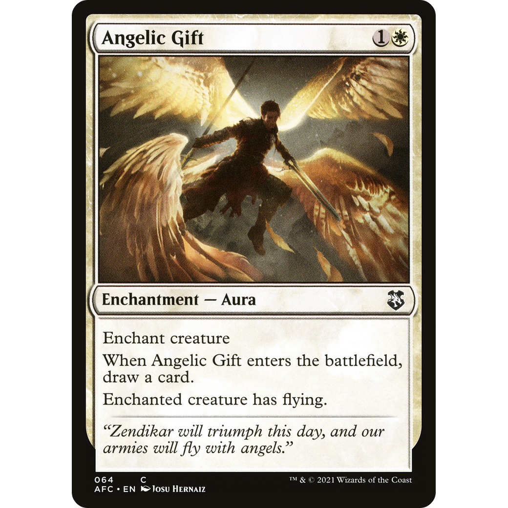Angelic Gift (AFC-064) - Forgotten Realms Commander