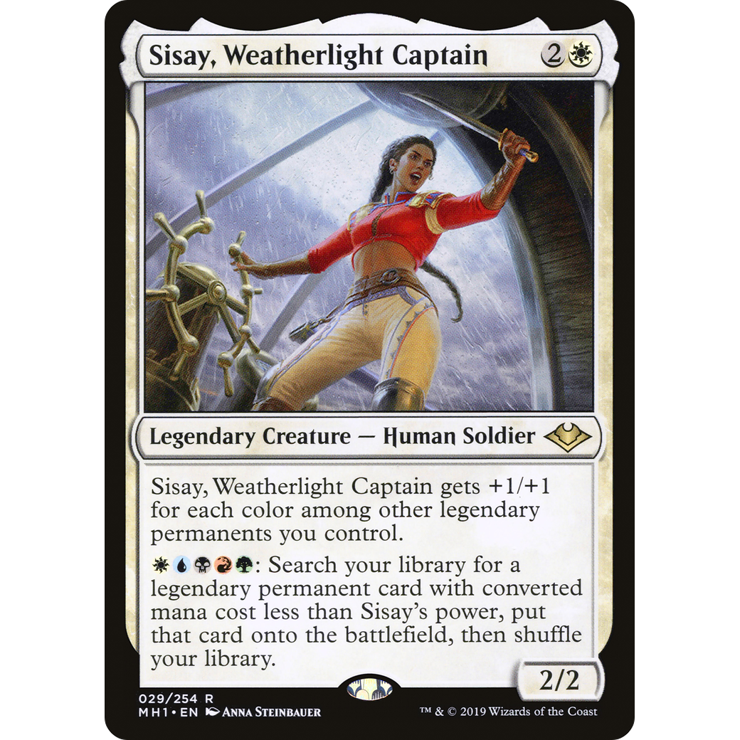 Sisay, Weatherlight Captain (MH1-029) - Modern Horizons