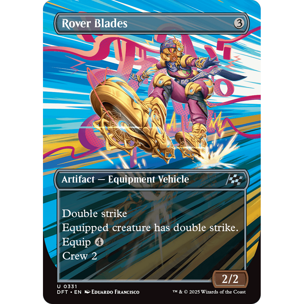 Rover Blades (DFT-331) - Aetherdrift (Borderless) Foil