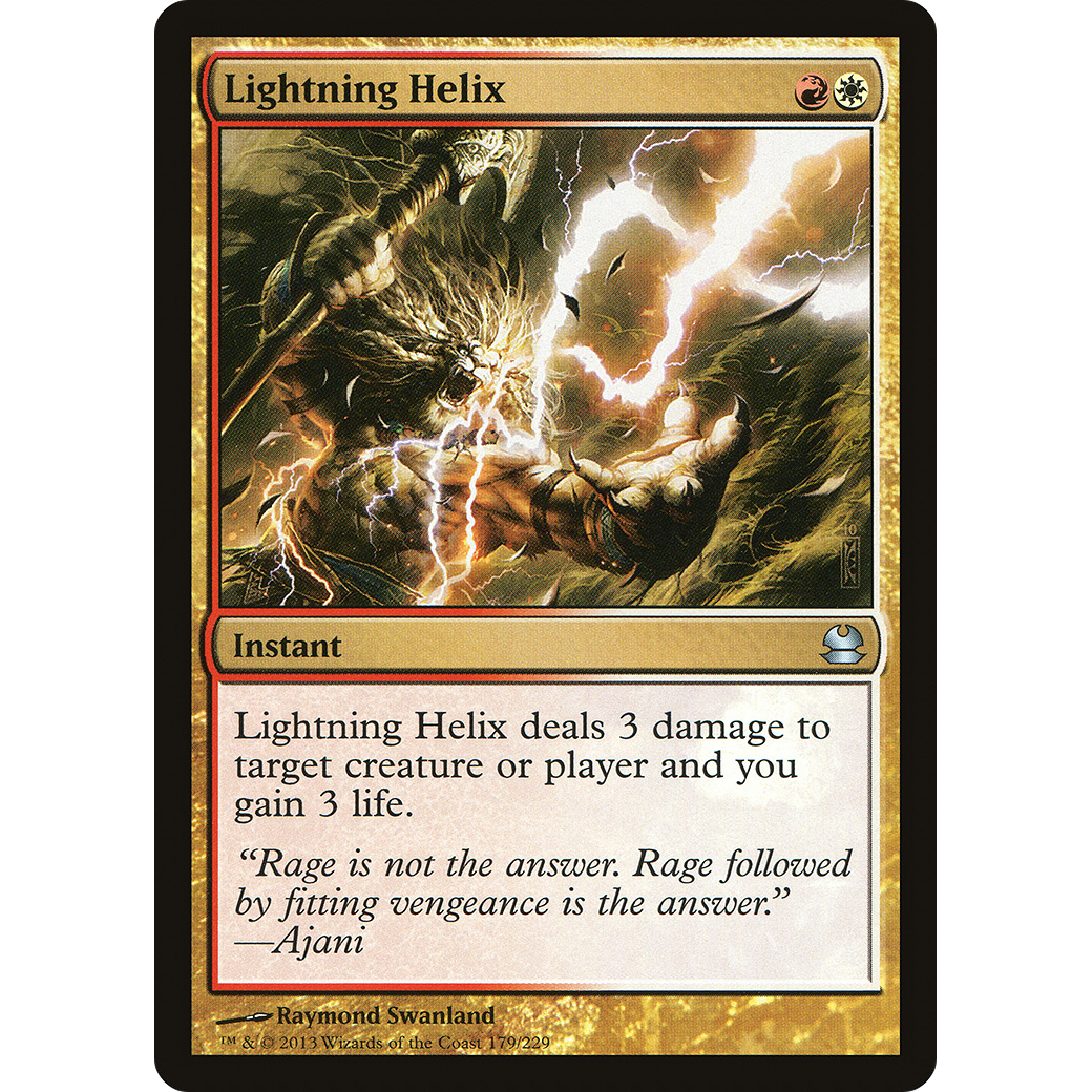 Lightning Helix (MMA-179) - Modern Masters