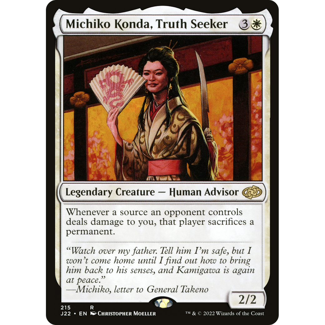 Michiko Konda, Truth Seeker (J22-215) - Jumpstart 2022