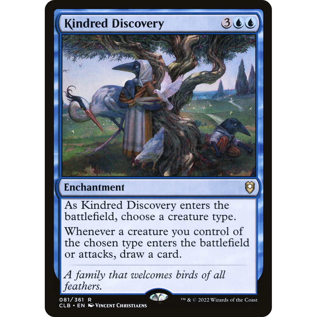 Kindred Discovery (CLB-081) - Commander Legends: Battle for Baldur's Gate