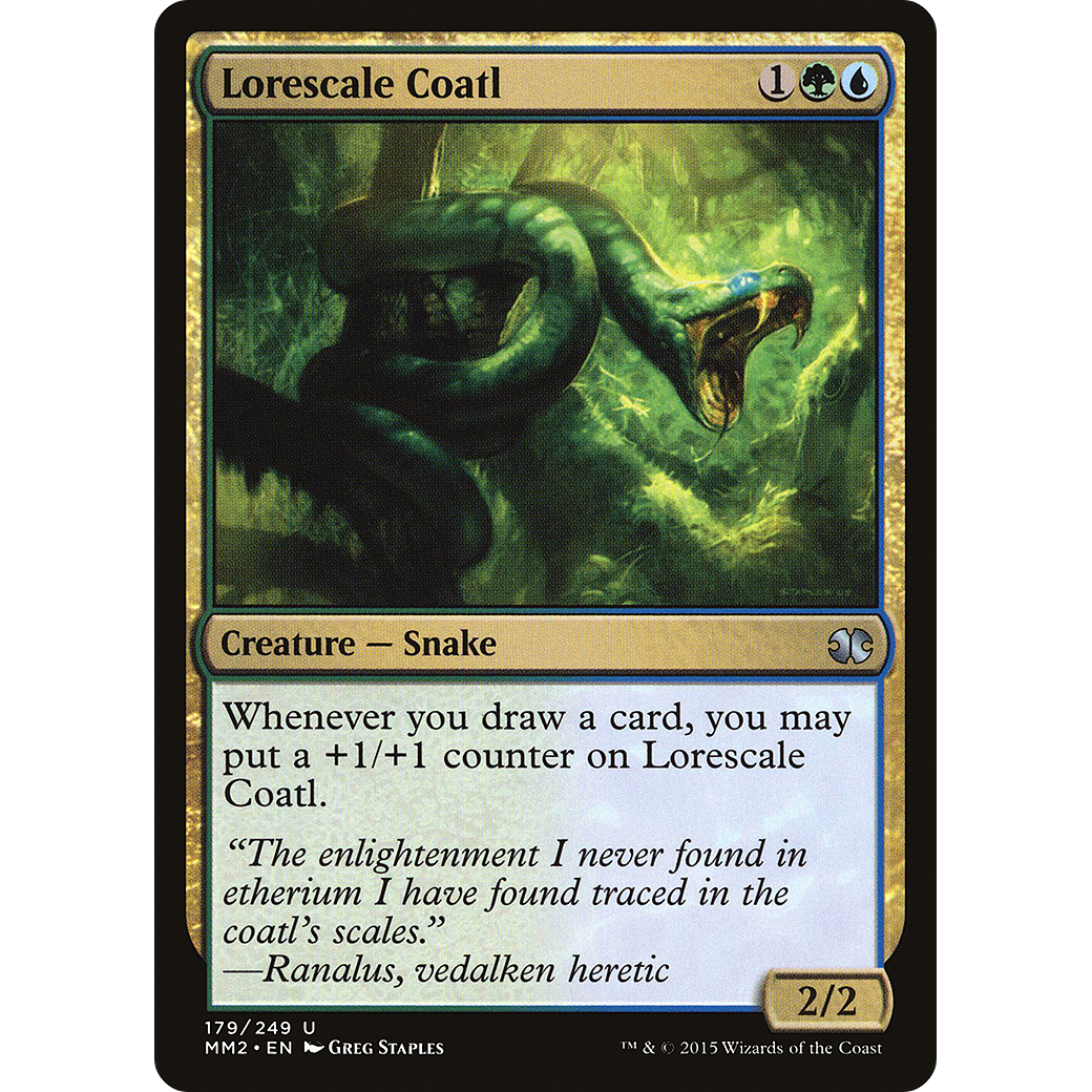 Lorescale Coatl (MM2-179) - Modern Masters 2015