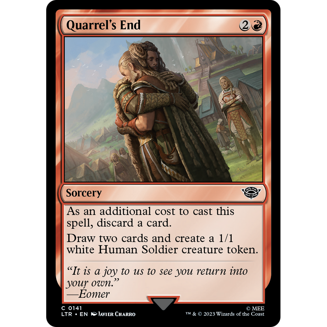 Quarrel's End (LTR-141) - The Lord of the Rings: Tales of Middle-earth Foil