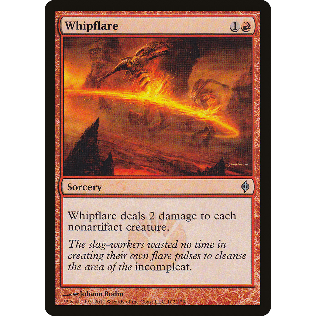 Whipflare (NPH-102) - New Phyrexia Foil