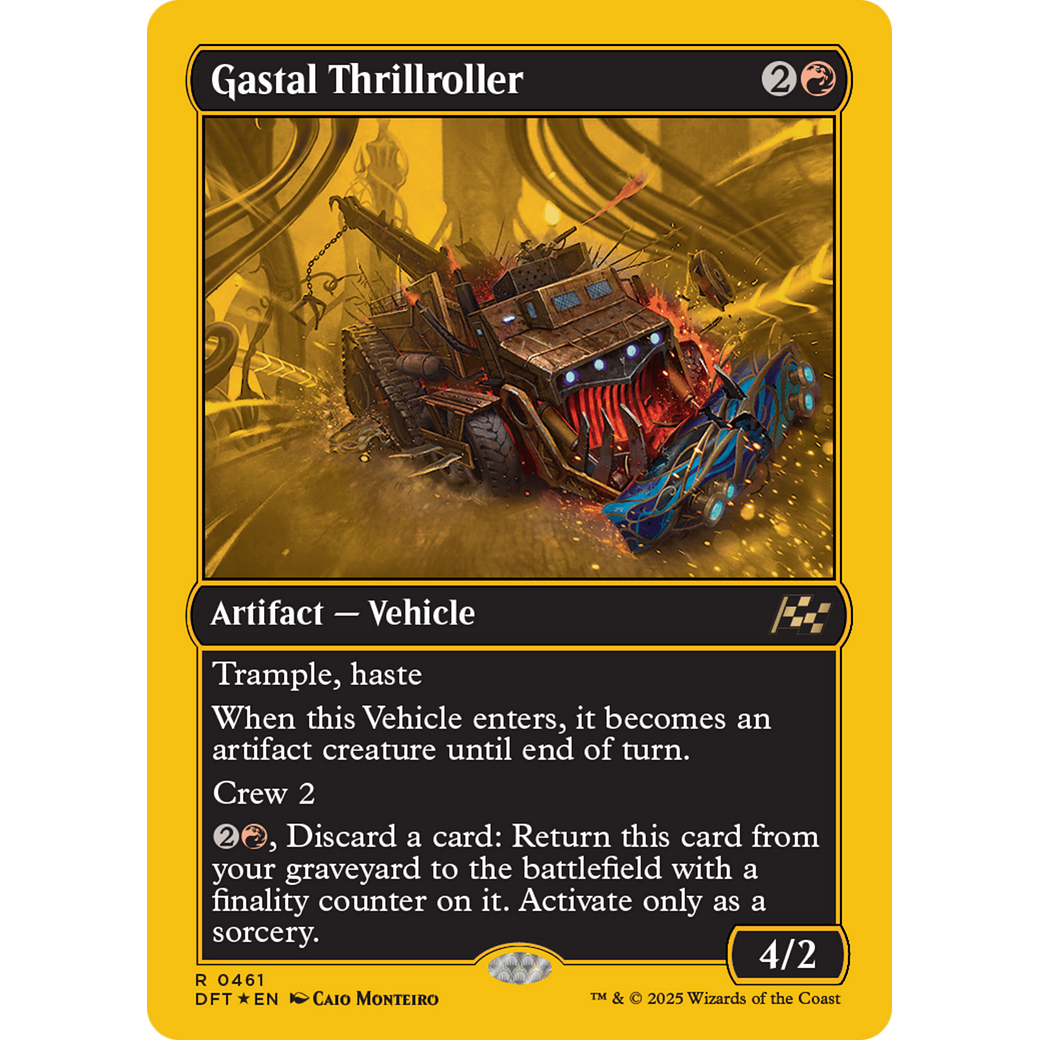 Gastal Thrillroller (DFT-461) - Aetherdrift Foil