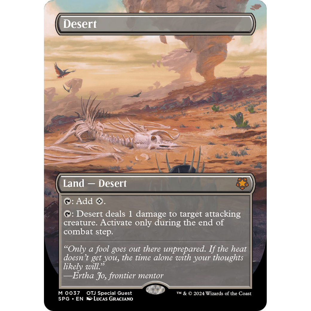 Desert (Borderless) (SPG-037) - Special Guests (Borderless) Foil