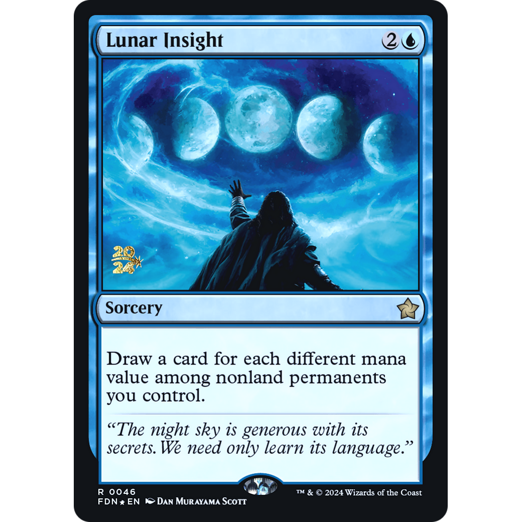 Lunar Insight (PRE-46S) - Foundations Promos Foil