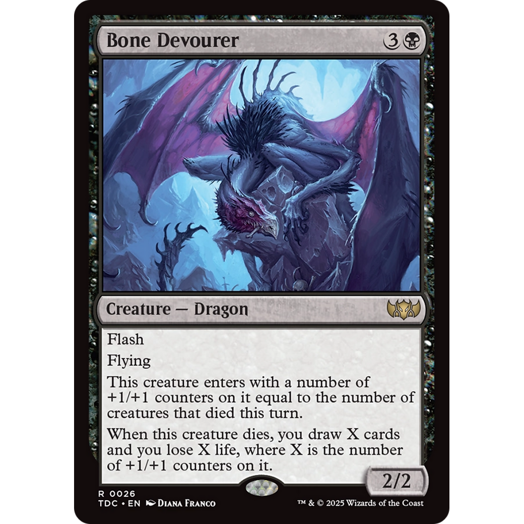 Bone Devourer (TDC-026) - Commander: Tarkir: Dragonstorm