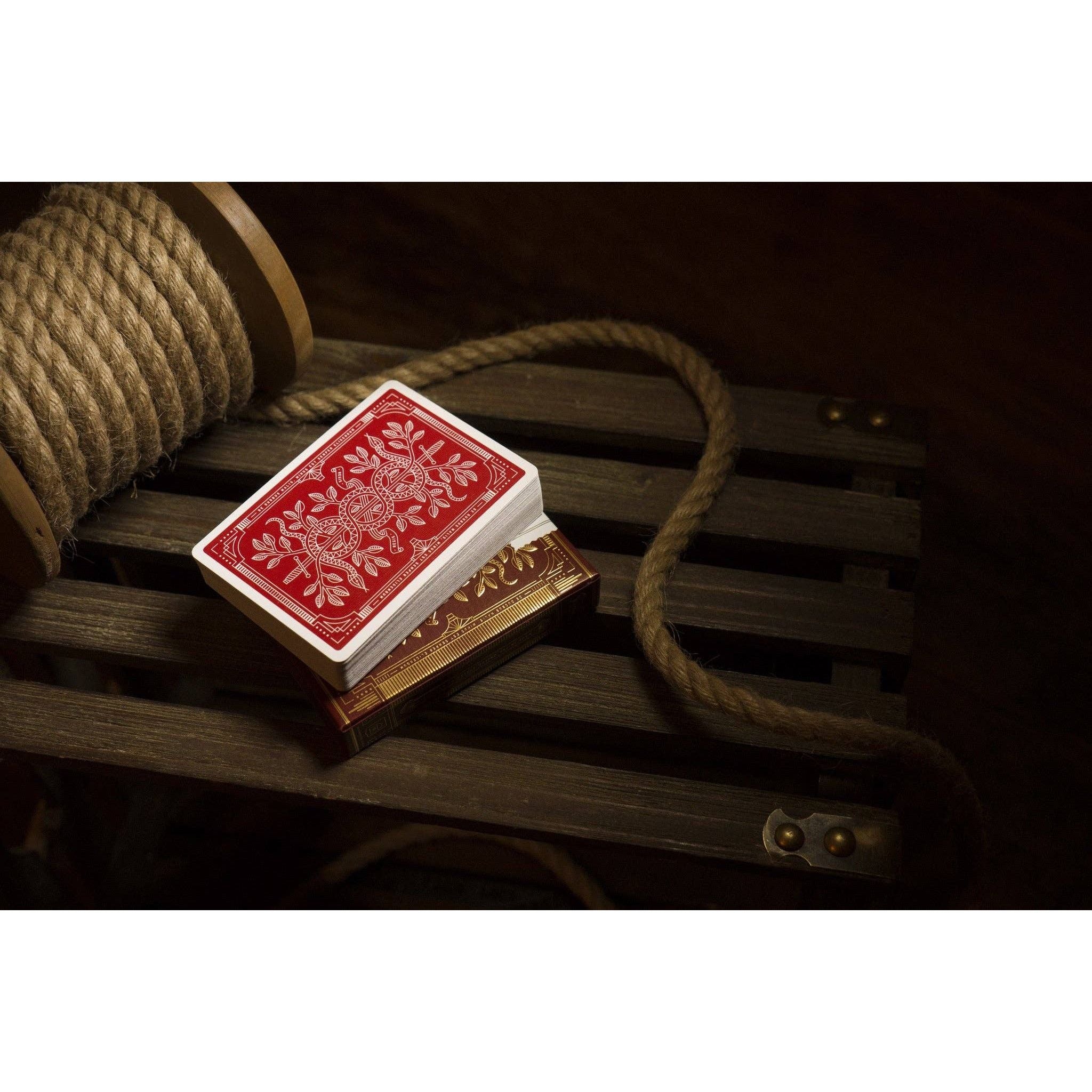 Red Monarch Playing Cards