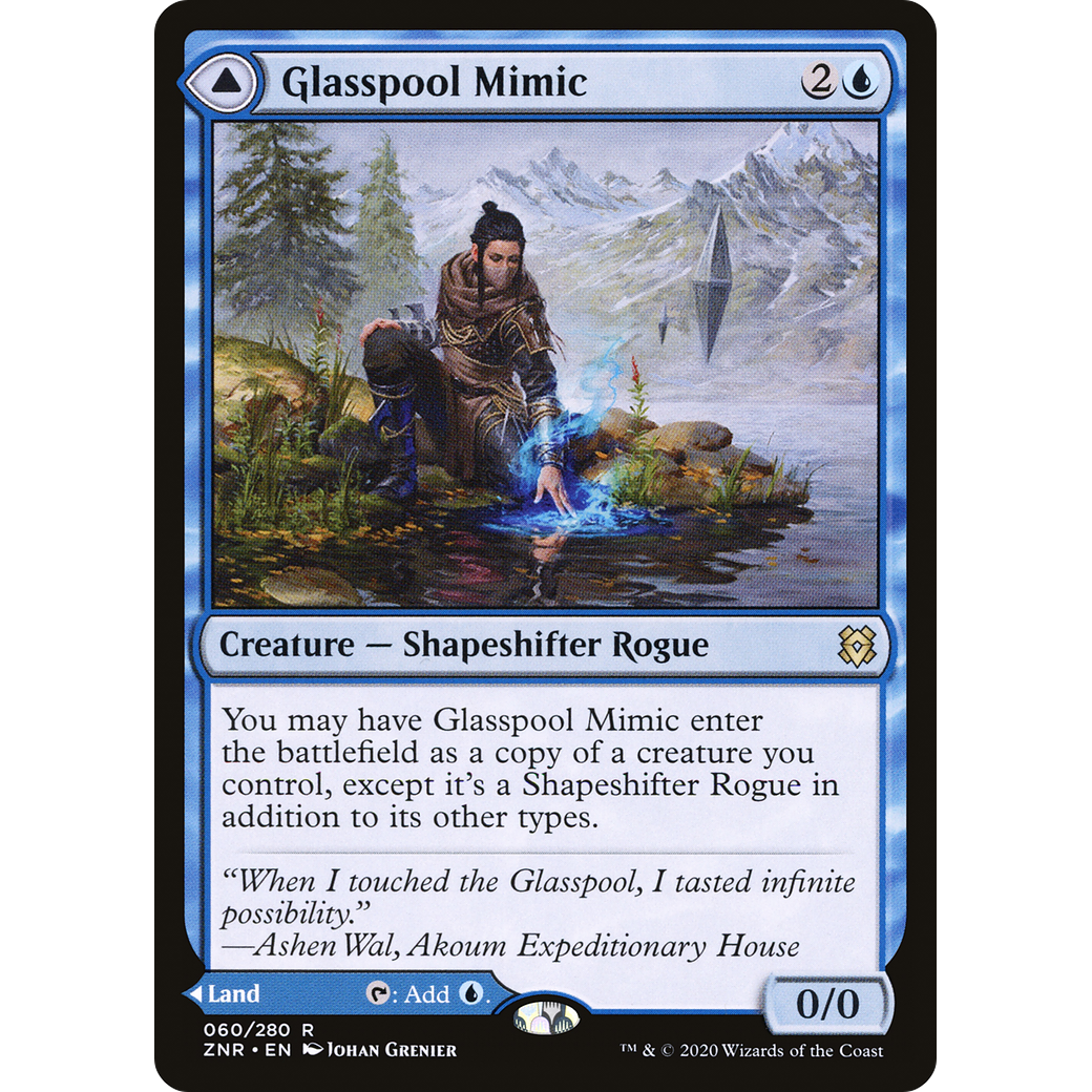Glasspool Mimic (ZNR-060) - Zendikar Rising Foil
