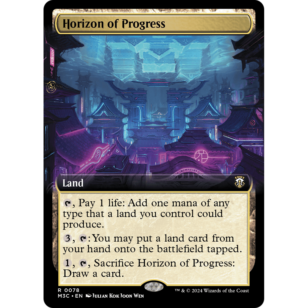 Horizon of Progress (M3C-078) - Modern Horizons 3 Commander: (Extended Art) Foil