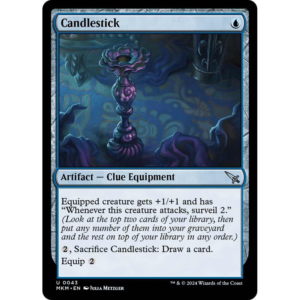 Candlestick (MKM-043) - Murders at Karlov Manor Foil