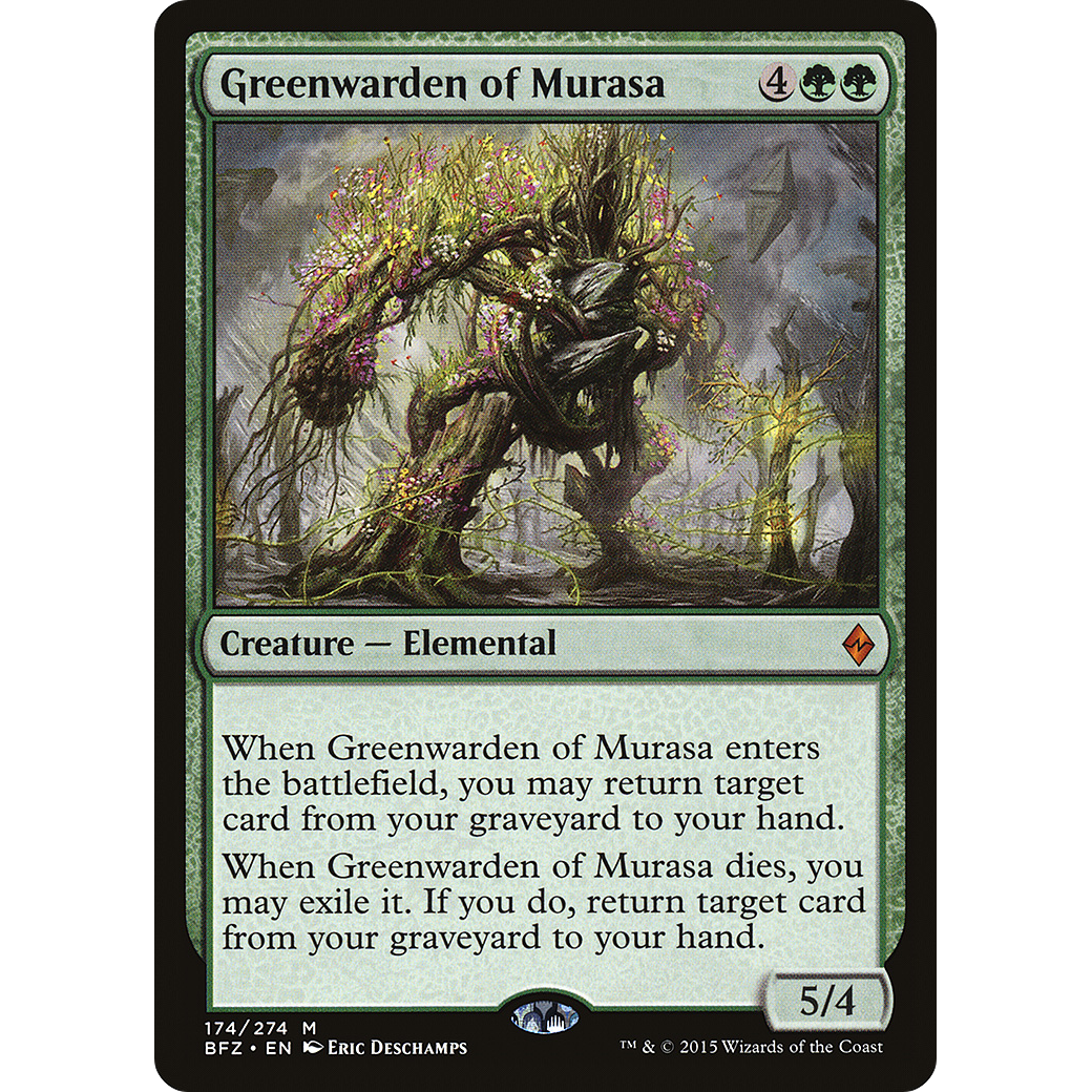 Greenwarden of Murasa (BFZ-174) - Battle for Zendikar