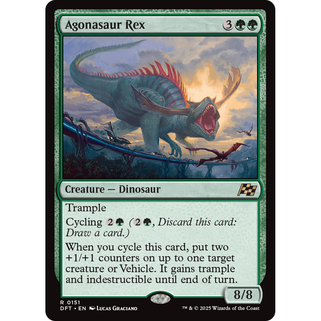 Agonasaur Rex (DFT-151) - Aetherdrift