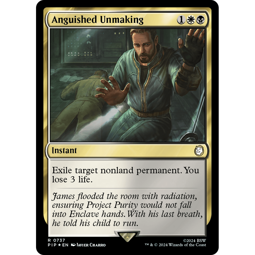 Anguished Unmaking (PIP-737) - Fallout Foil